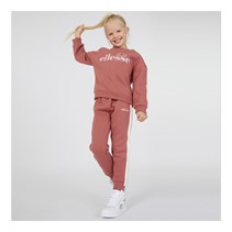 Ellesse Girls Lara Sweatshirt And Joggers Set Dusky Pink