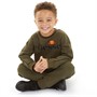 Ellesse Drengenes Angelo Sweatshirt og Joggingbukser Sæt Khaki/Sort