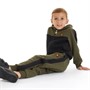 Ellesse Drenge Donte Hoodie og Joggingbukser Sæt Khaki/Sort