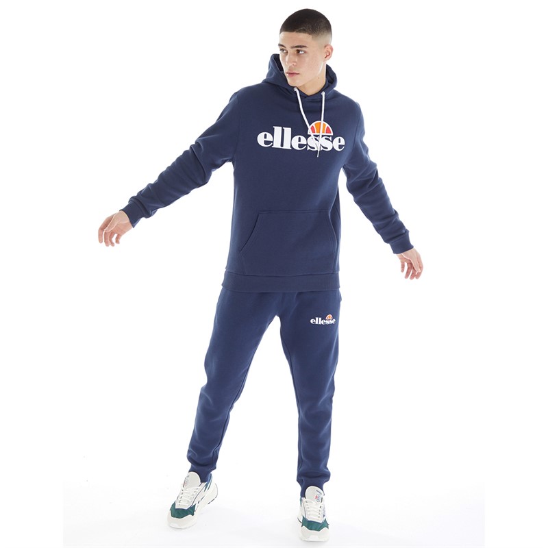 Ellesse Herre Nerano Hoodie Blå