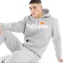 Ellesse Mens Nerano Hoodie Grey Marl