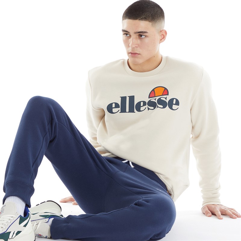 Buy Ellesse Mens Faraglioni Sweatshirt Off White