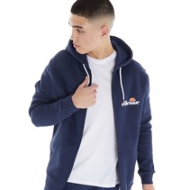 Ellesse Mens Montercorba Full Zip Hoodie Navy