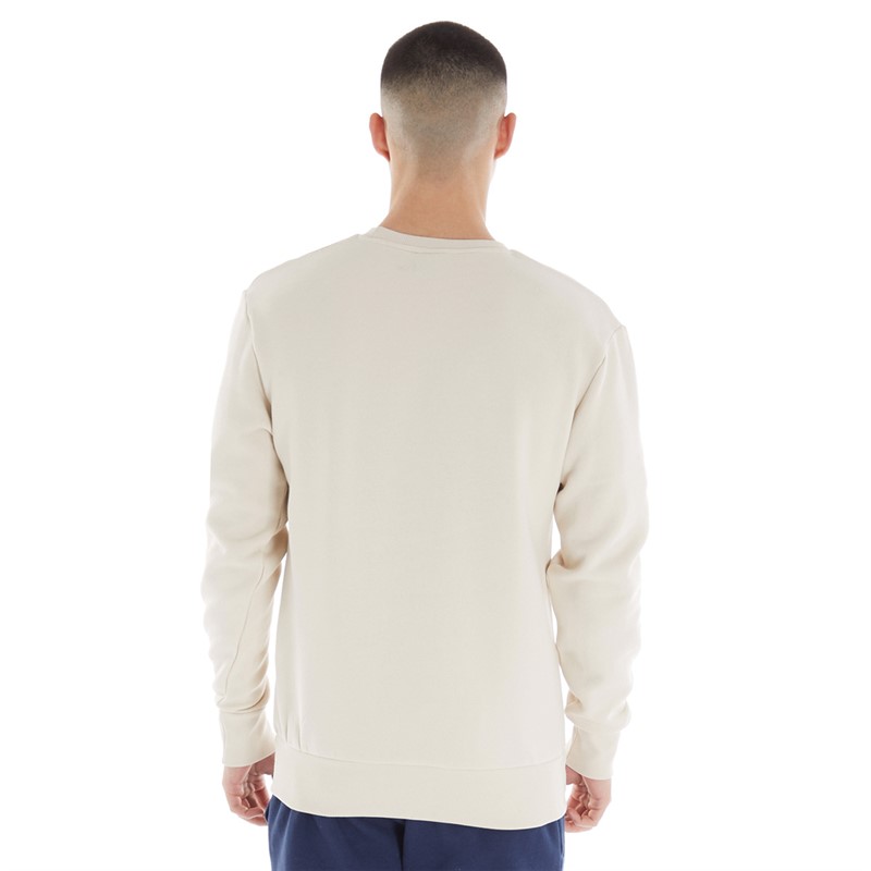 Ellesse Mens Lubrense Sweatshirt Off White