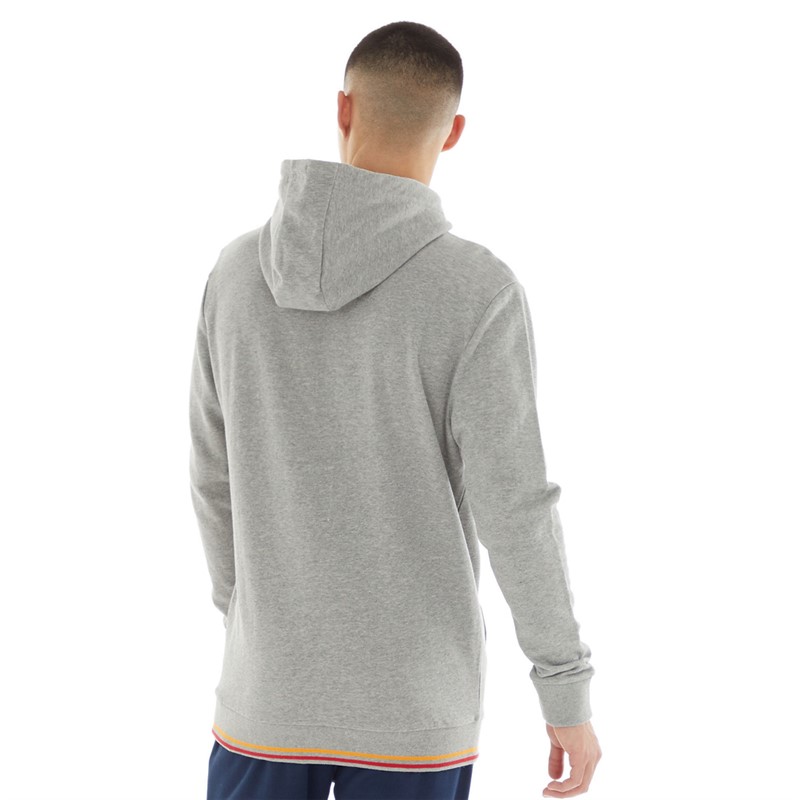 Ellesse Mens Ether Hoodie Grey Marl