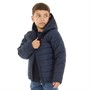 Ellesse Kinder Junge Vinchenzo Kapuzenjacke gesteppt Marineblau