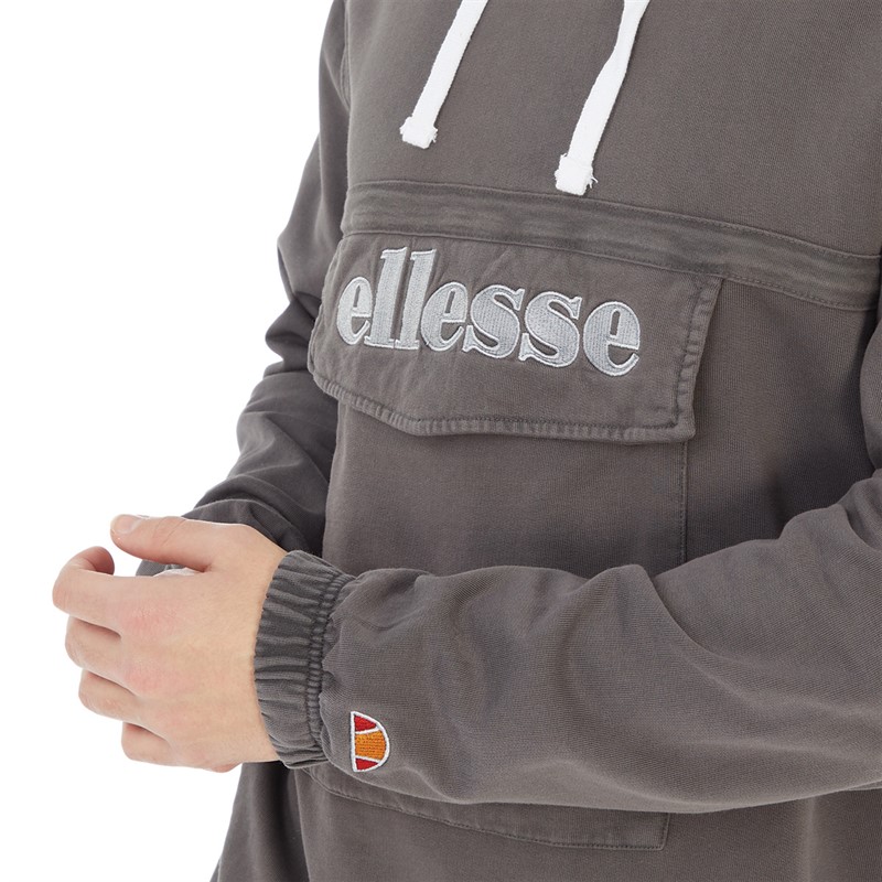 Ellesse Mens Vassilym Pocket Hoodie Black