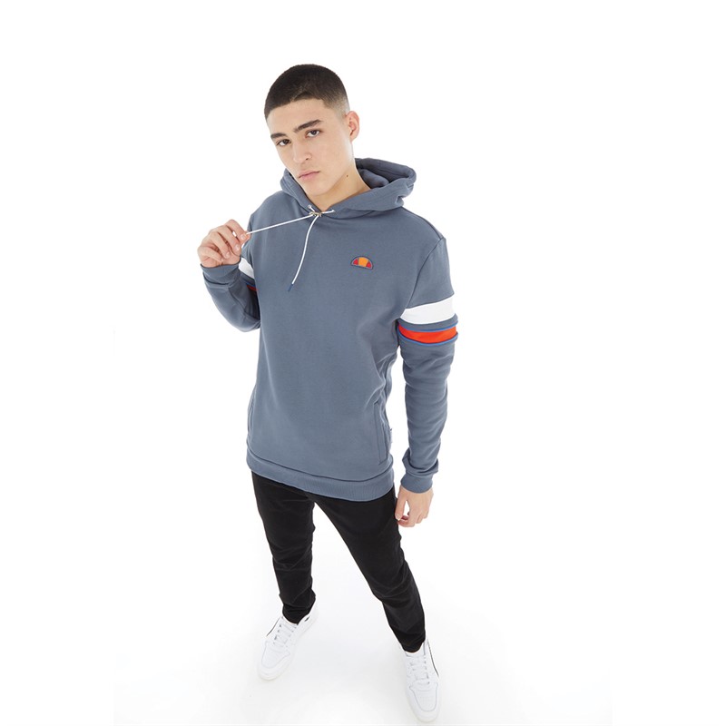 Ellesse Mens Paccano Hoodie Blue