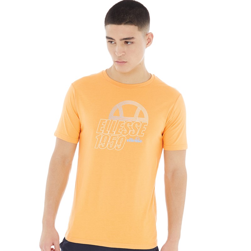 ellesse t shirt orange