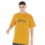 Ellesse Mens Kempa T-Shirt Orange