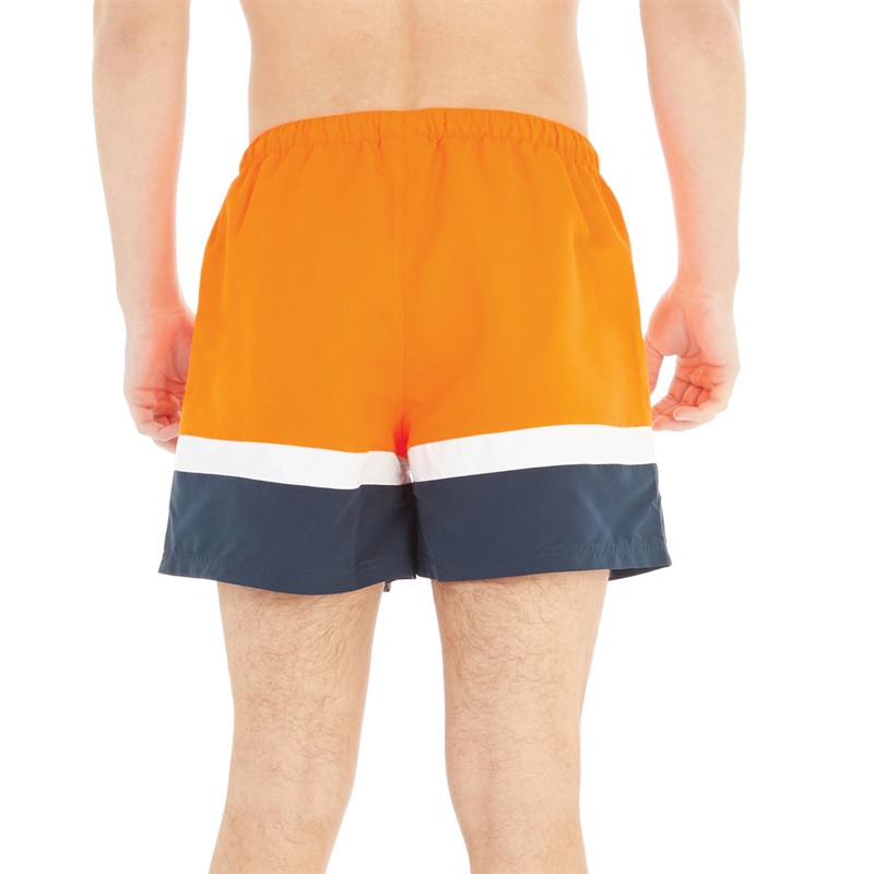 Ellesse Mens Breaker Swim Shorts Neon Orange