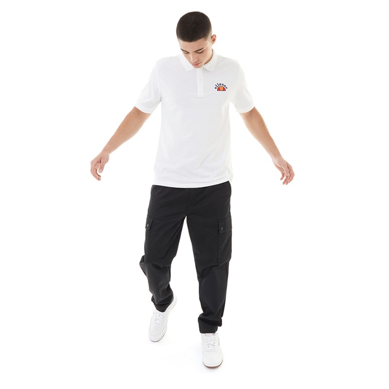 Ellesse Mens Quale Polo White