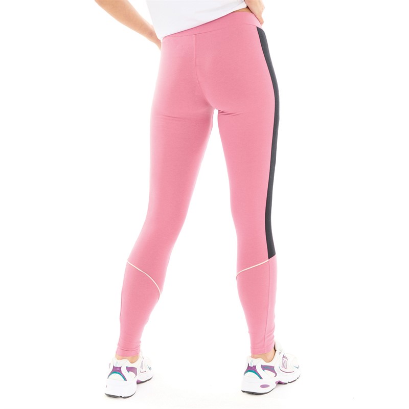 Ellesse Womens Irla Leggings Dark Pink