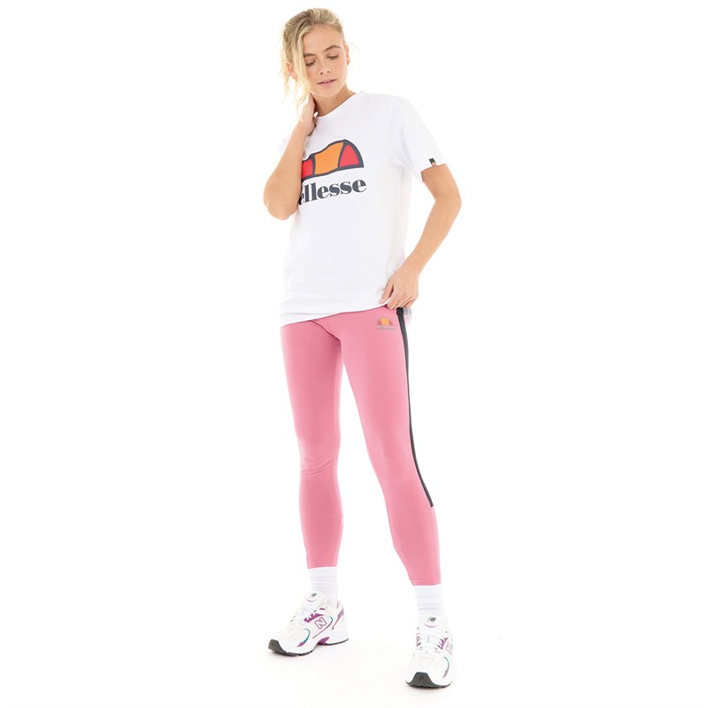 Ellesse Womens Irla Leggings Dark Pink