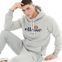 Ellesse Mens Tennis Collection Pallonetto Fleece Hoodie Grey Marl