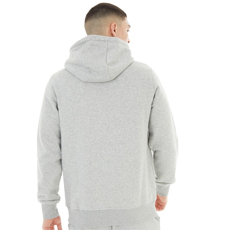 Ellesse Mens Tennis Collection Pallonetto Fleece Hoodie Grey Marl