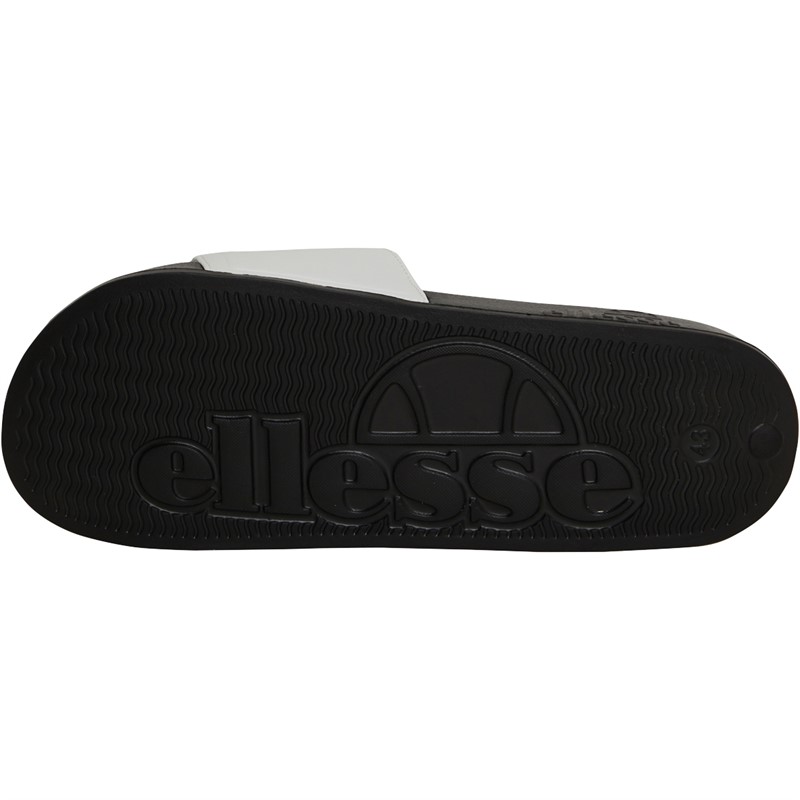 Ellesse Mens Fellenties Sliders White/Black