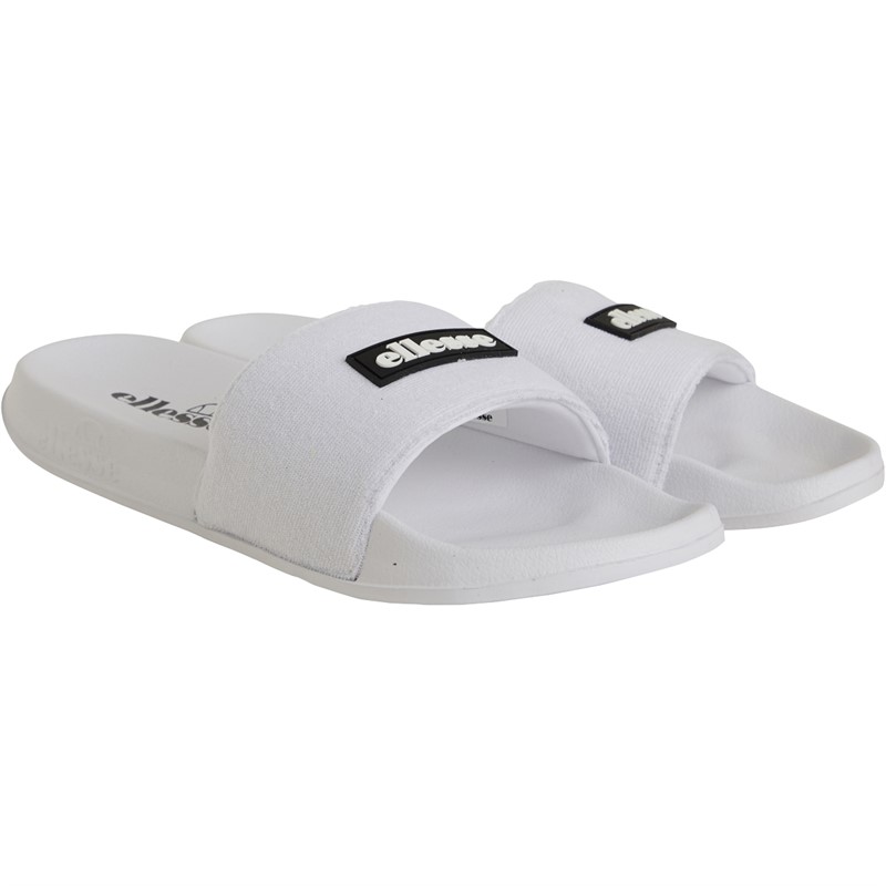 Ellesse Mens Laaxes Sliders White