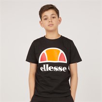 Ellesse Junior Boys Ecrille Logo T-Shirt Black