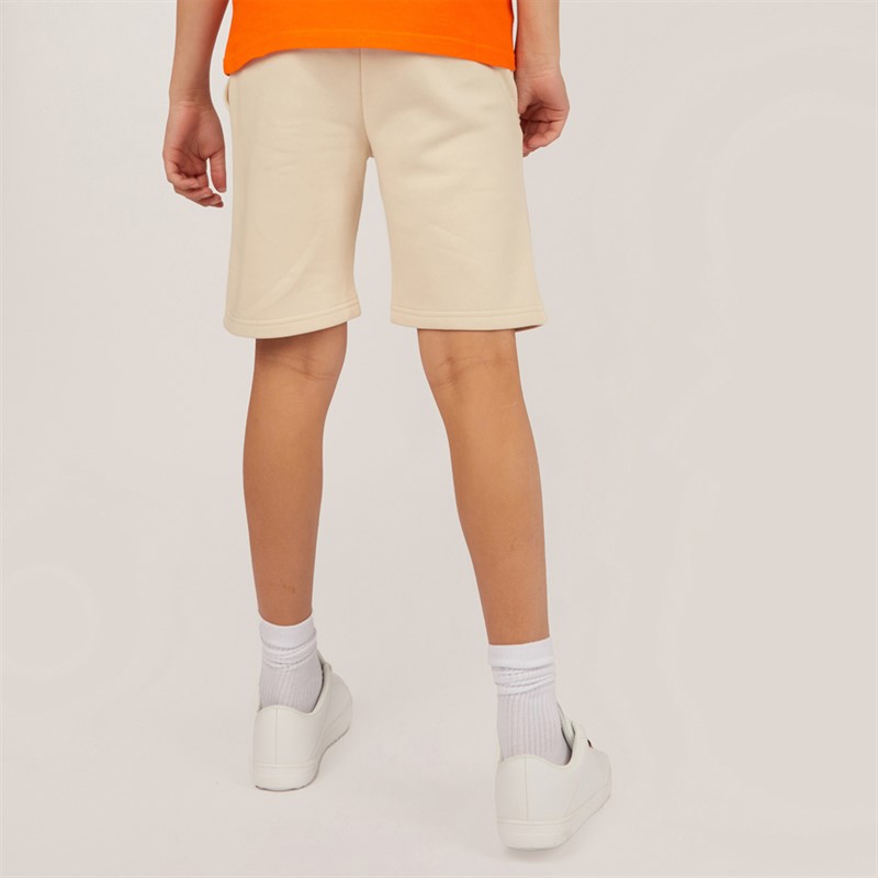 Ellesse Junior Boys Mietta Shorts Off White