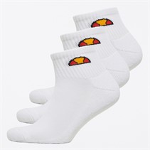 Ellesse Chaussettes de cheville Tallo lot de 3 blanc