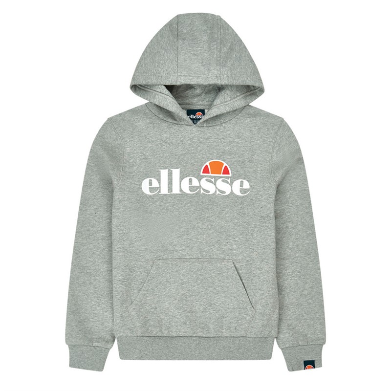 Ellesse Chłopięce Jero Oh Bluzy z kapturami Szary