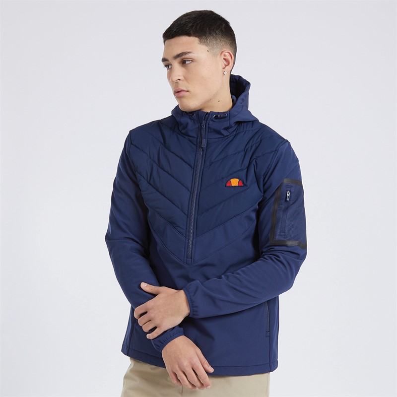 Ellesse Herren Angiolo Hybrid Leicht Jacken Marine