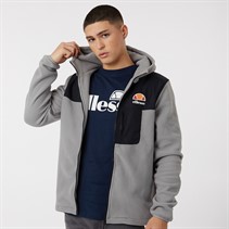 Ellesse Veste Polaire à Capuche Drago Homme Gris Clair