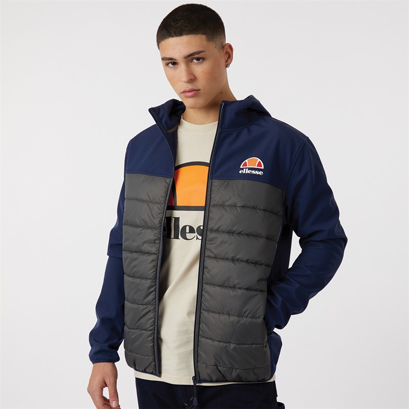 Ellesse Herren Timmari Hybrid Leicht Jacken Marine