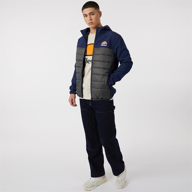 Ellesse Herren Timmari Hybrid Leicht Jacken Marine