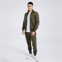 Ellesse Herre Giraldo Tapede Poly Tracksuit Khaki