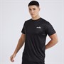 Ellesse Herre Malbory Venstre Bryst T-Shirt Sort