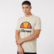 Ellesse Mens Ecrillo Logo T-Shirt Off White