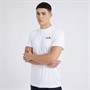 Ellesse Herre Malbory Venstre Bryst T-Shirt Hvid