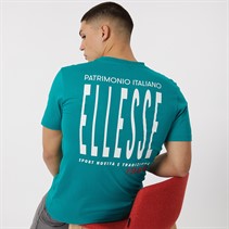 Ellesse T-Shirt Herren Retanna Rückenlogo Dunkelgrün