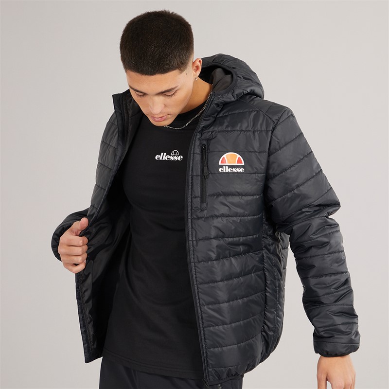 Ellesse Herre Corricella Vatteret Jakke Sort