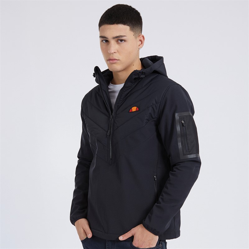 Ellesse Herren Angiolo Hybrid Leicht Jacken Schwarz