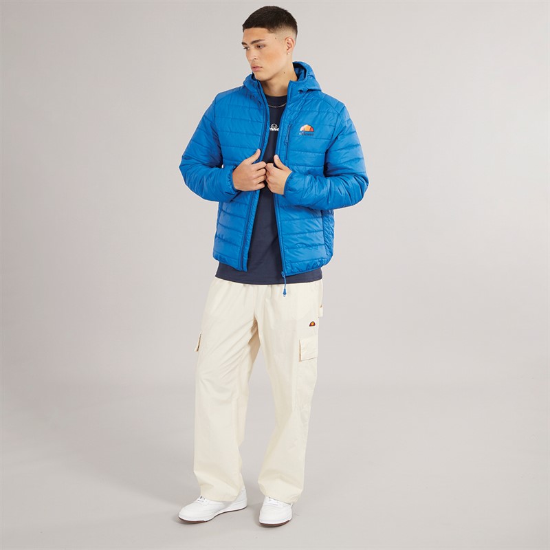 Ellesse Herren Corricella Gefütterte Jacke Blau