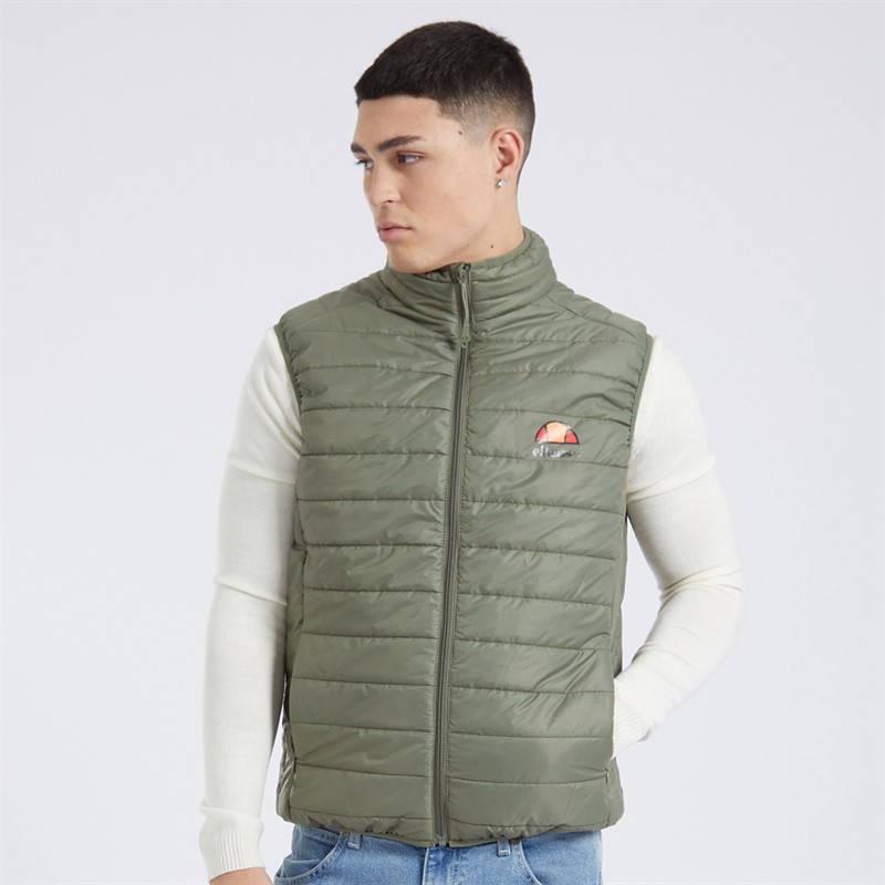 Ellesse Herren Portina Westen Khaki