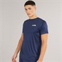Ellesse Herre Malbory Venstre Bryst T-Shirt Navy