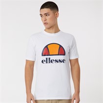 Ellesse Hvid T-shirt med Ecrillo logo til herre