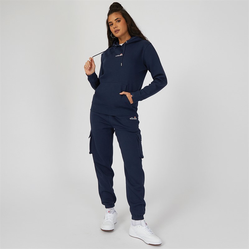 Ellesse Womens Necci Pocket Sweat Pants Navy