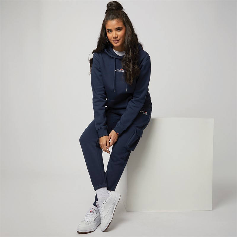 Ellesse Womens Necci Pocket Sweat Pants Navy