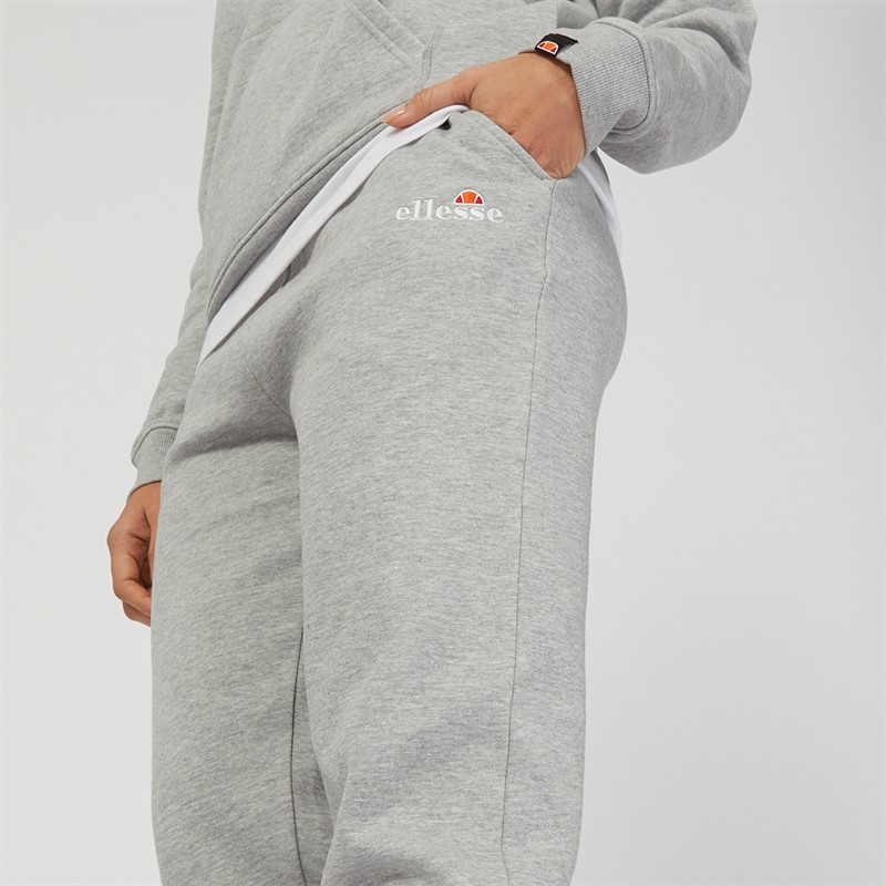 Ellesse Womens Fabrizia Sweat Pants Grey Marl