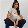 Ellesse Womens Arieth Logo T-Shirt Grey Marl