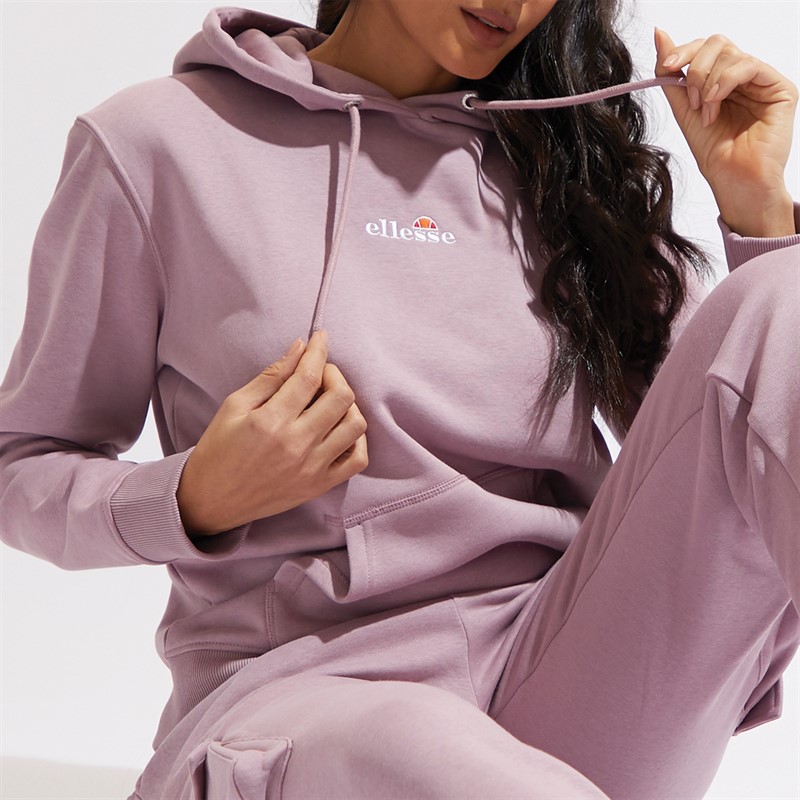 Ellesse Womens Femia Hoodie Elderberry