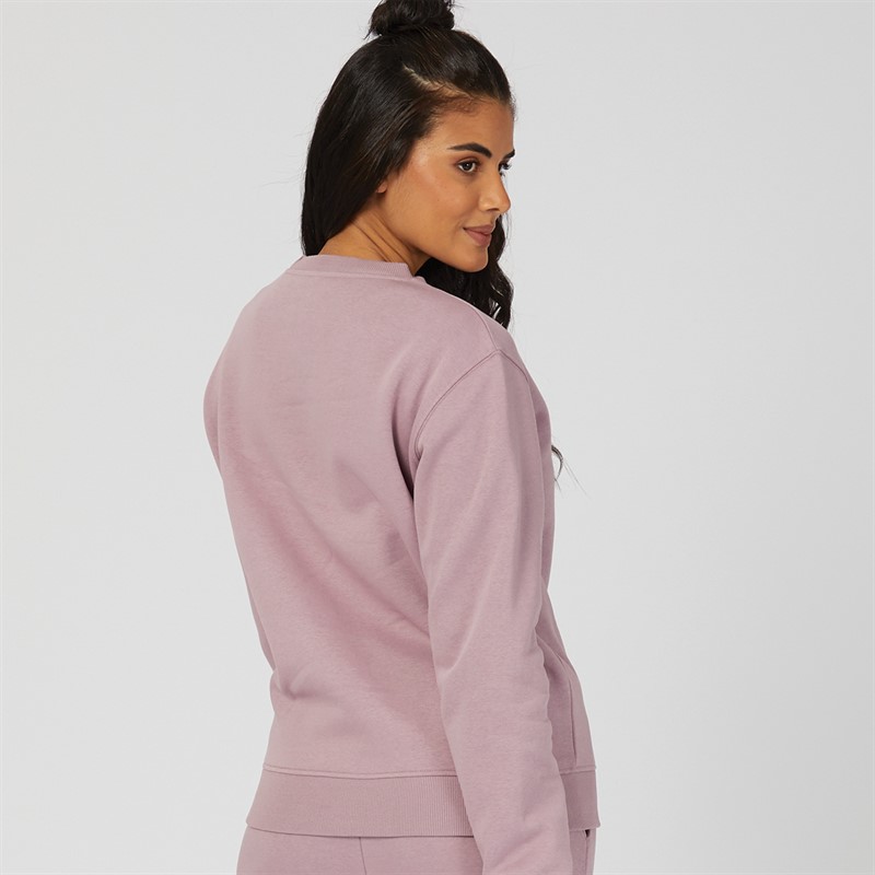 Ellesse Womens Siciliano Sweatshirt Elderberry