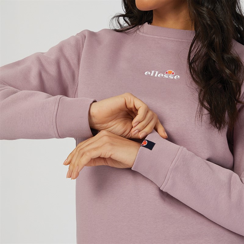 Ellesse Womens Siciliano Sweatshirt Elderberry