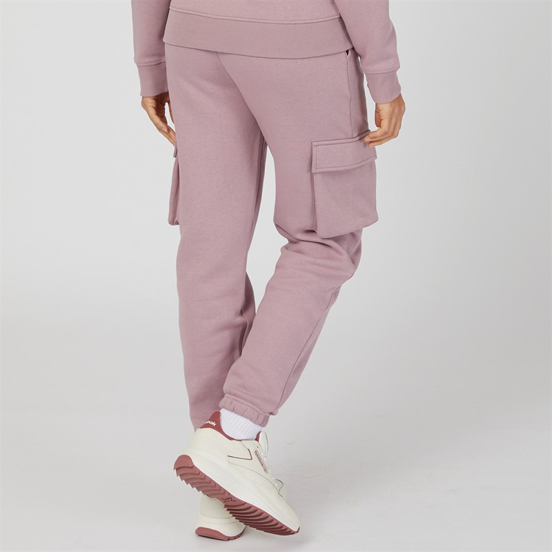 Ellesse Womens Necci Pocket Sweat Pants Elderberry