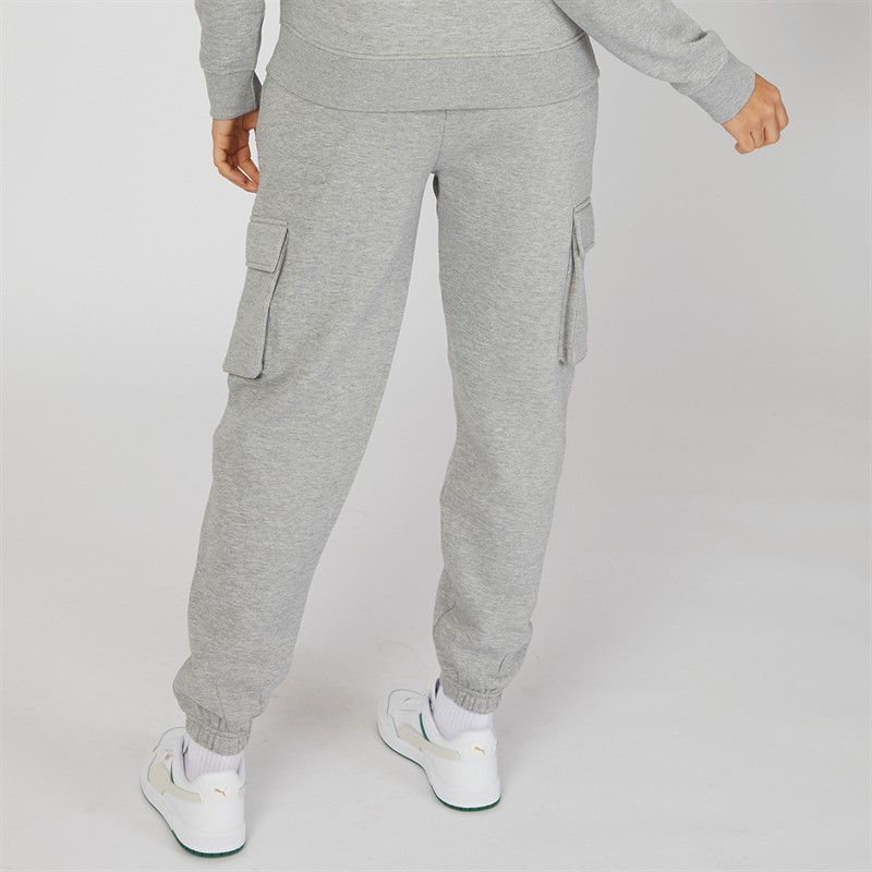 Ellesse Womens Necci Pocket Sweat Pants Grey Marl